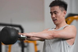 继伟的体能训练