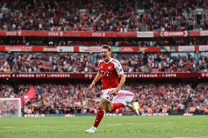 伦敦标晚预测阿森纳首发：约克雷斯、埃泽领衔，苏维门迪在列