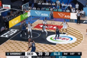 隐患！东契奇内外开花连得5分 随后被吹个人第3次犯规