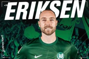 官方：33岁埃里克森自由身加盟沃尔夫斯堡，签约至2027年