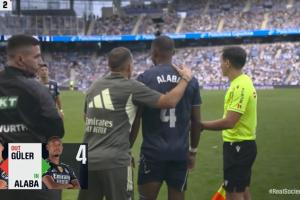 8个后卫全上一遍！10人皇马补时换上阿拉巴，621阵型全力死守！