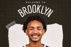 篮网官宣新人加盟：欢迎来到布鲁克林 科比-巴夫金！