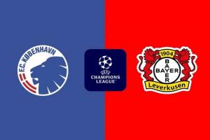 欧冠首轮-勒沃库森vs哥本哈根首发：希克、巴斯克斯出战