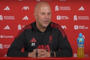 斯洛特：会考虑伊萨克+埃基蒂克同时上 若塔去世时埃弗顿曾来悼念