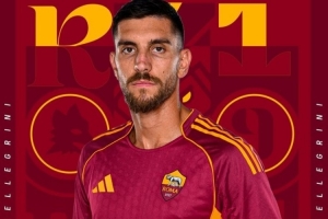 德比真得看青训！佩莱格里尼制胜球当选罗马1-0拉齐奥全场最佳