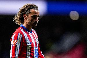 遭遇进球荒，格列兹曼过去21场西甲联赛出场1082分钟0进球