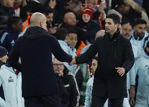 徒弟克师傅，阿尔特塔是英超首位连续5场对阵瓜迪奥拉不败的教练