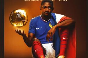 萨利巴社媒祝贺登贝莱获得金球奖：大BOSS