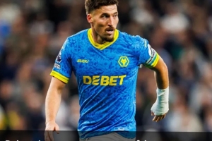 狼队官方：多赫蒂腕舟骨骨折手术成功，预计不会缺阵太长时间