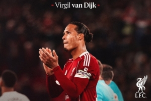 范戴克谈双红会失利：我们要保持冷静相互扶持，赛季还很漫长