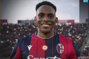 头球破门，意甲官方：卢库米当选博洛尼亚2-0那不勒斯全场最佳