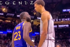 追梦谈与文班斗嘴：他没有怕我 下一次的目标就是让他怕我！