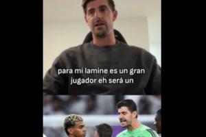 库尔图瓦：亚马尔让德比气氛升温 他们赢我们时也没尊重我们