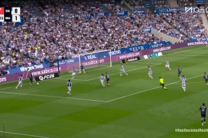 个人能力！姆巴佩底线单点爆破，传中居勒尔破门