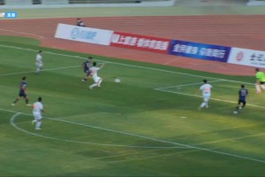 我滴天啊！中冠联赛惊现双鬼拍门，慢动作都没看明白这球....