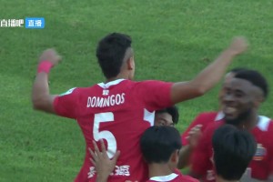 中甲延边外援复制昨日申花名场面！多明戈斯角球直接旋进球门