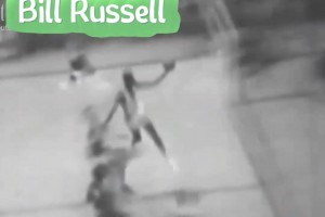 这是谁的青春？远古大神拉塞尔快攻跳远上篮简直逆天