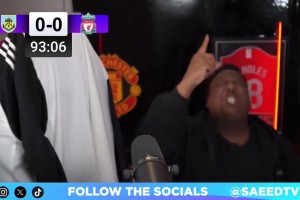 曼联球迷看到利物浦获得点球后直接崩溃