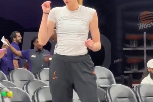 感受一下库里教妹布林克的十头身，有一说一真的和杜兰特很配