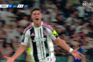 无解阿季奇原地摆腿轰入超远世界波，尤文4-3绝杀国米！