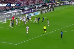 国米3-2反超比分！迪马尔科角球助攻，小图拉姆头球破门