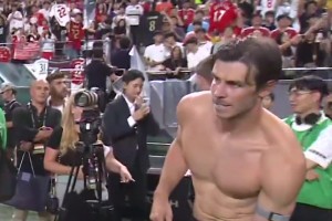 近距离感受一下贝尔炸裂般身体素质