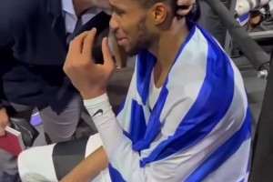 为国家倾尽所有！字母率希腊拿到欧锦赛铜牌 赛后留下激动的泪水