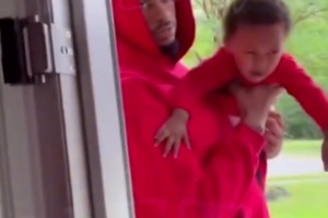 倒霉啊！回顾此前PJ华盛顿回前妻家接孩子，前妻与现任发生争吵！