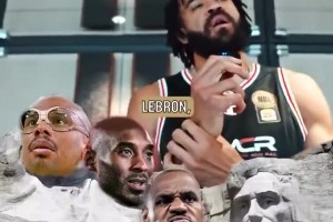 麦基心目中的NBA总统山！这一看就是谁也不想得罪