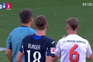 【集锦】德甲-凯恩戴帽奥利塞造点 拜仁4-1霍芬海姆开赛四连胜