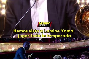 登贝莱评价亚马尔：我认为他会赢得很多奖杯，比如金球奖