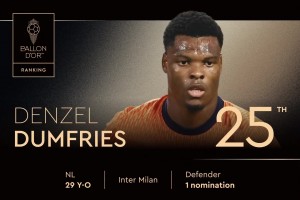 2025年金球奖排名第25位！ 丹泽尔-邓弗里斯，第一次获得提名
