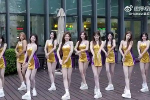 都是大长腿！浙江啦啦队:这么热门的舞蹈 我们也必须来一个呀