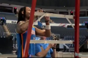 加起来8.2亿的超级组合！雷霆新三少媒体日同框合影