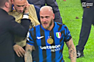 国米球迷：逆转巴萨那天所有人都在庆祝，只有你哭了！