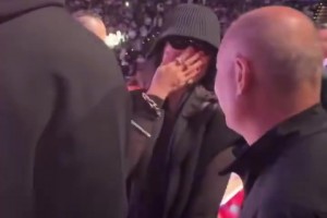 NBA中国赛，李宁、章子怡、韦德聚在一起热聊