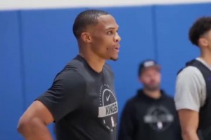 威少更新社交媒体：新的城市，新的篇章。让我们开始工作!