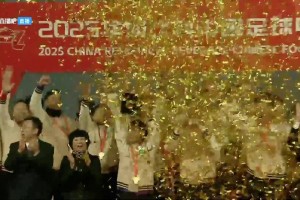 辽宁铁人夺冠庆典，歌手赵传演唱《我很丑，可是我很温柔》