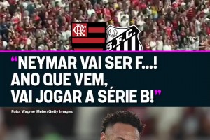 内马尔回防去拿球，结果……队友居然把球直接踢向前了！