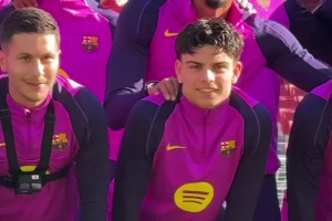 被阿劳霍“大脖溜子”后，亚马尔误以为是马丁