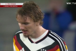 巴库直塞禁区助攻！沃尔特马德破门双响！德国2-0领先卢森堡！