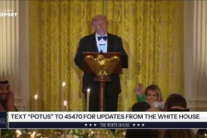 罗纳尔多在白宫与特朗普会面，这排场有点大啊！